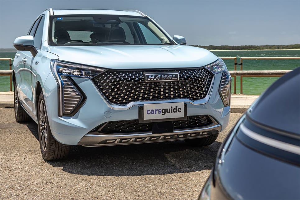 Hyundai Kona Hybrid vs GWM Haval Jolion Hybrid electric car 2024 ...